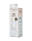 RE-STOCK! imPRESS Toenails - Lustre White