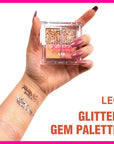 Glitter Gem Palette - Ruby Kisses