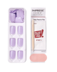 NEW! imPRESS Press-On Manicure - Picture Purplect