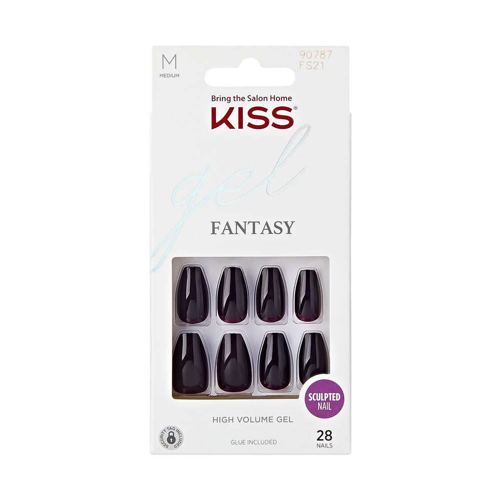 KISS Gel Fantasy Sculpted Glue-On Nails - Late at Night_1