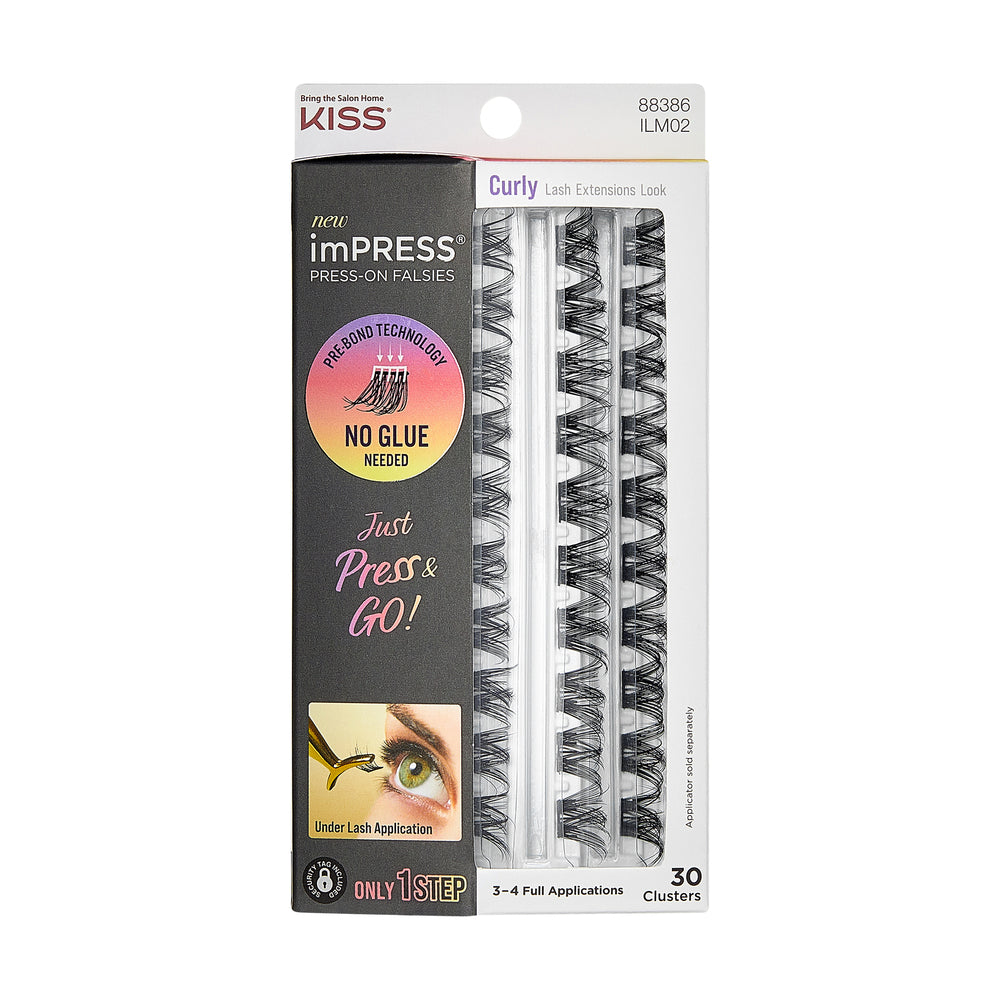 imPRESS Press-On Falsies Eyelashes - Curly_2