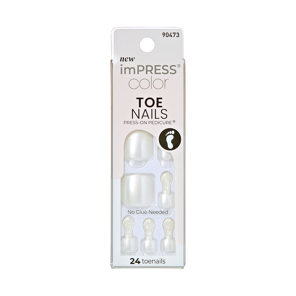 imPRESS Toenails - Lustre White_2