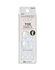 imPRESS Toenails - Lustre White_2