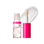 Labial Lip Oil Booster Clear 01 Ruby Kisses, el envase junto a una muestra del color
