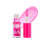 Labial Lip Oil Booster Bubble Gum 09 Ruby Kisses, el envase junto a una muestra del color