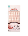 KISS Salon Acrylic French Nude Nails - Breathtaking_2