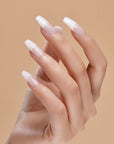 KISS Salon Acrylic French Nude Nails - Leilaini Long_1