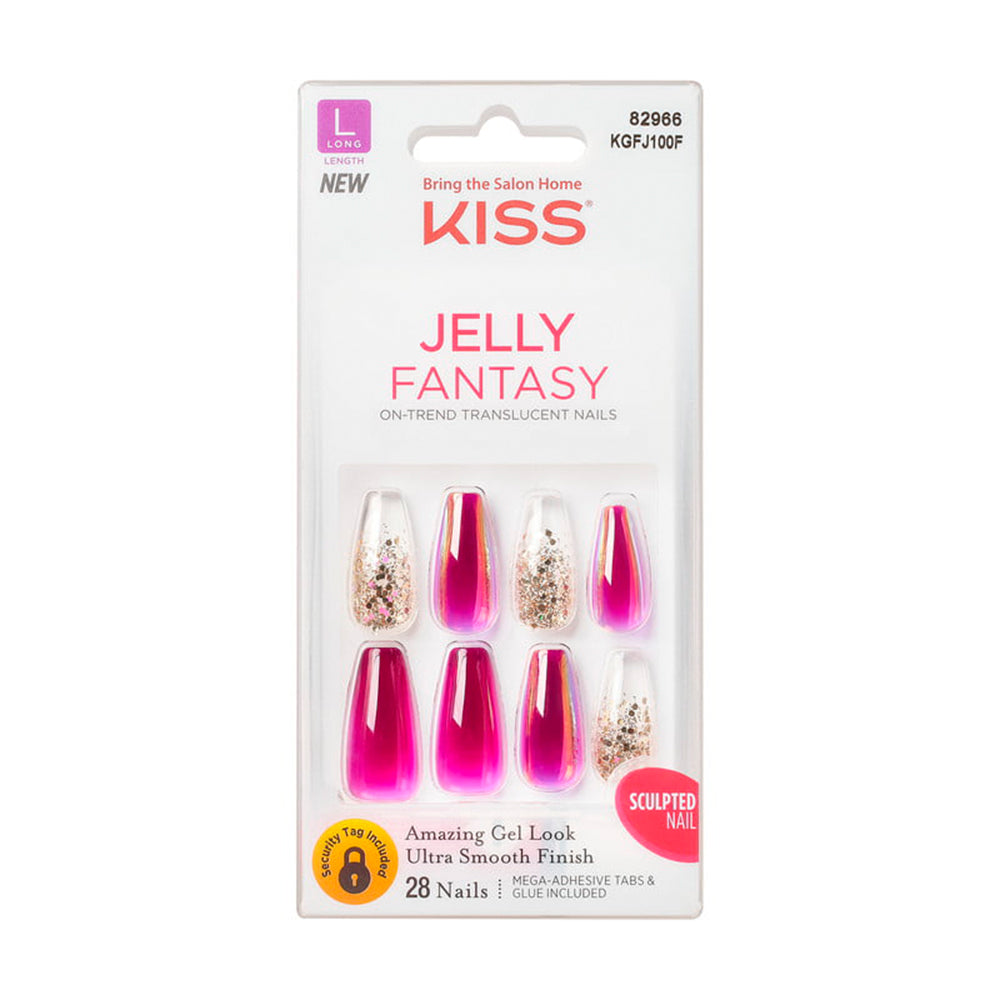 KISS Jelly Fantasy Glue-On Nails - Jelly Dream_1