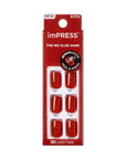 imPRESS Press-On Manicure - Reddy or Not_1