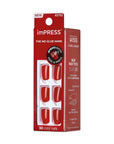 imPRESS Press-On Manicure - Reddy or Not_4