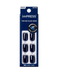 imPRESS Press-On Manicure - Never Too Navy_2