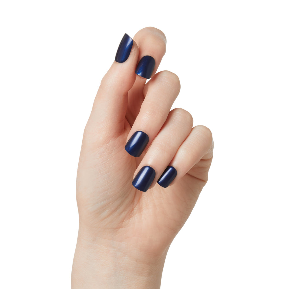 imPRESS Press-On Manicure - Never Too Navy_4