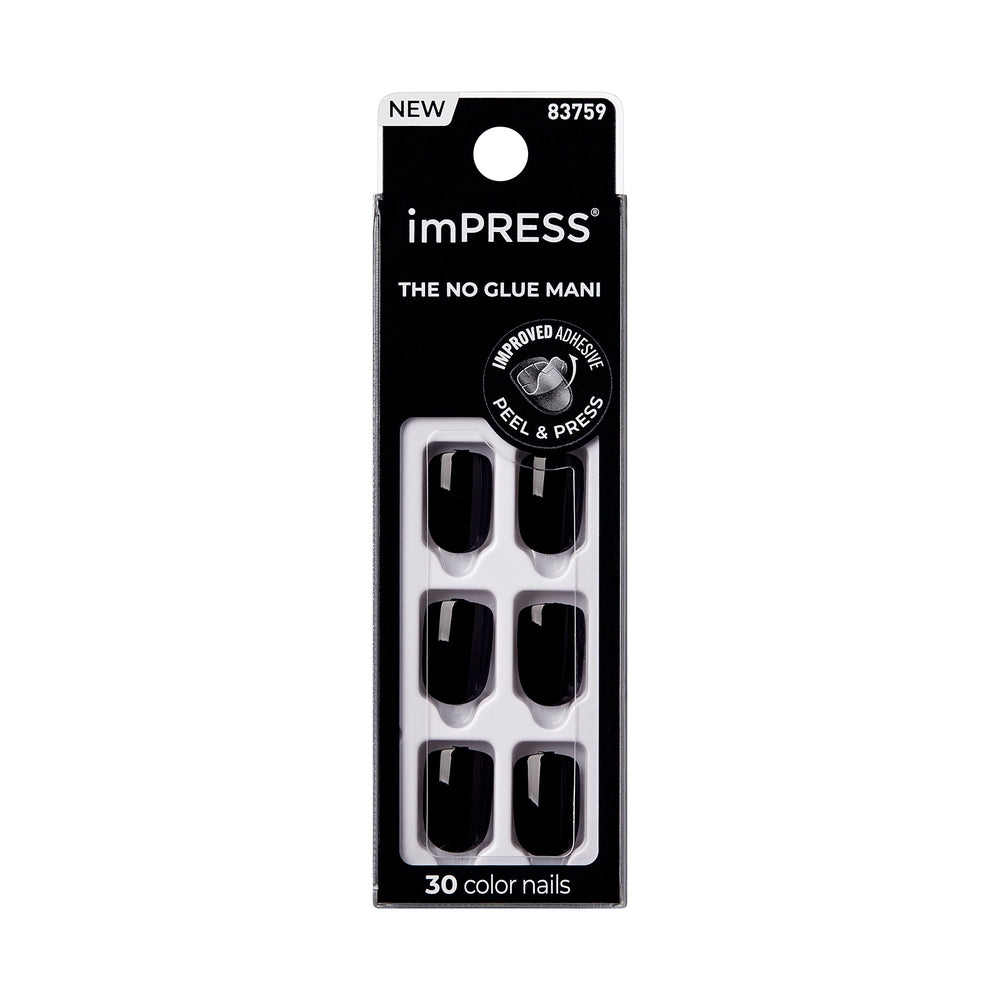 imPRESS Press-On Manicure - All Black_2