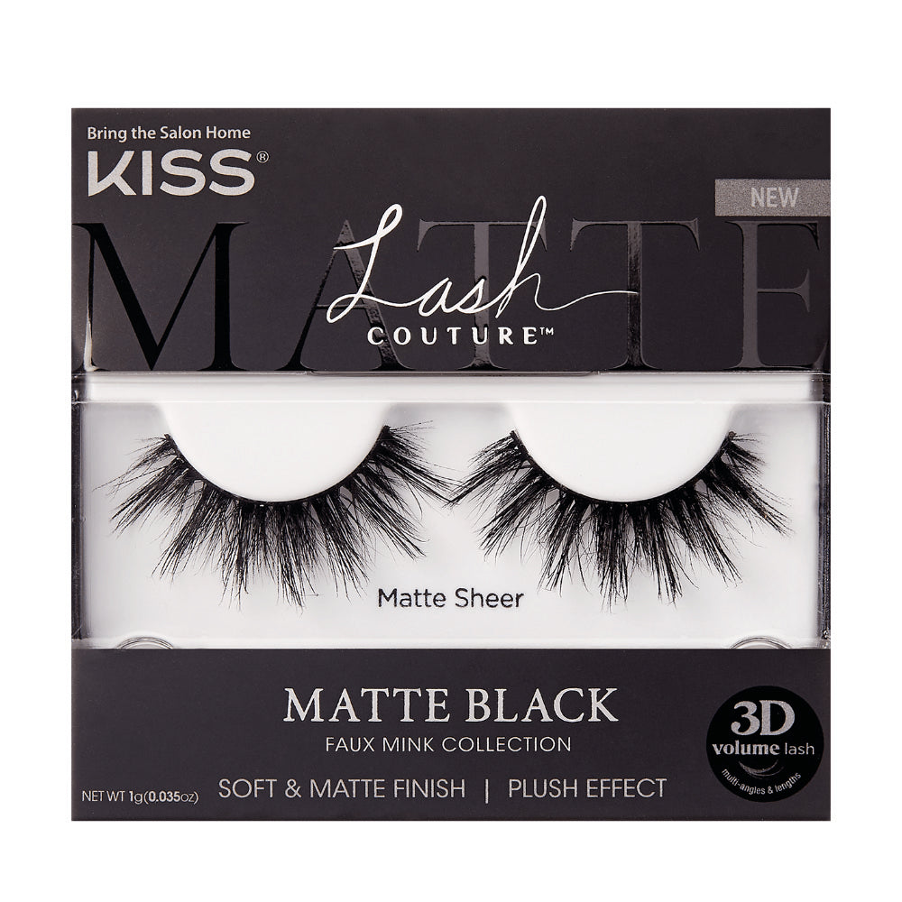 KISS Lash Faux Mink 3D Matte Collection - Matte Satin_3