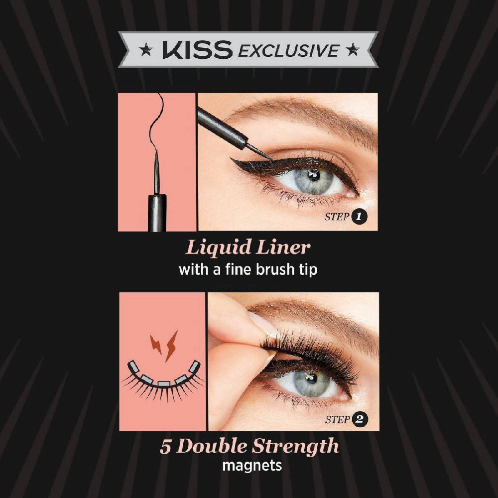 KISS Magnetic Eyeliner Lash - Charm_9