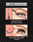 KISS Magnetic Eyeliner Lash - Charm_9