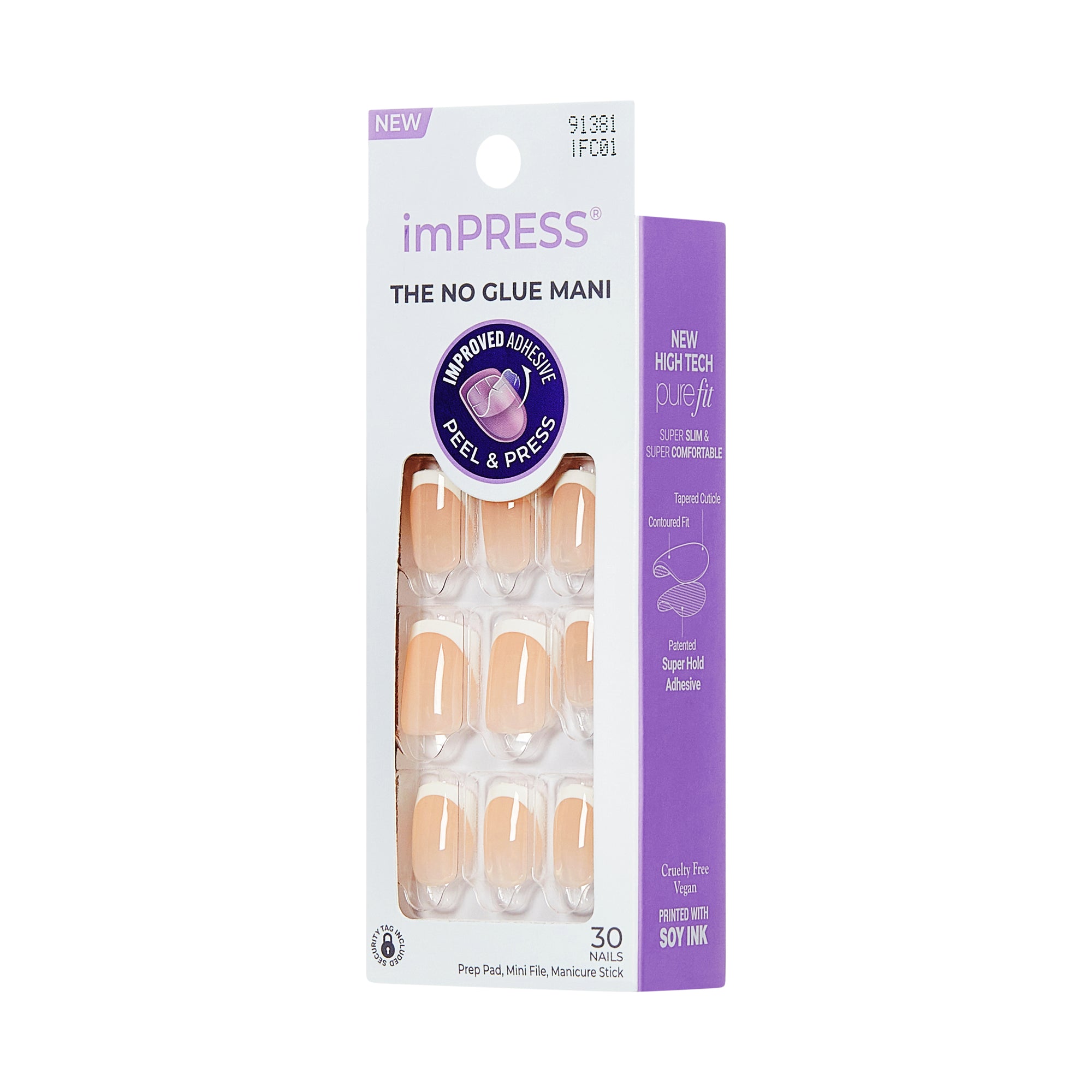 RE-STOCK! imPRESS Press-On Nails French - Model