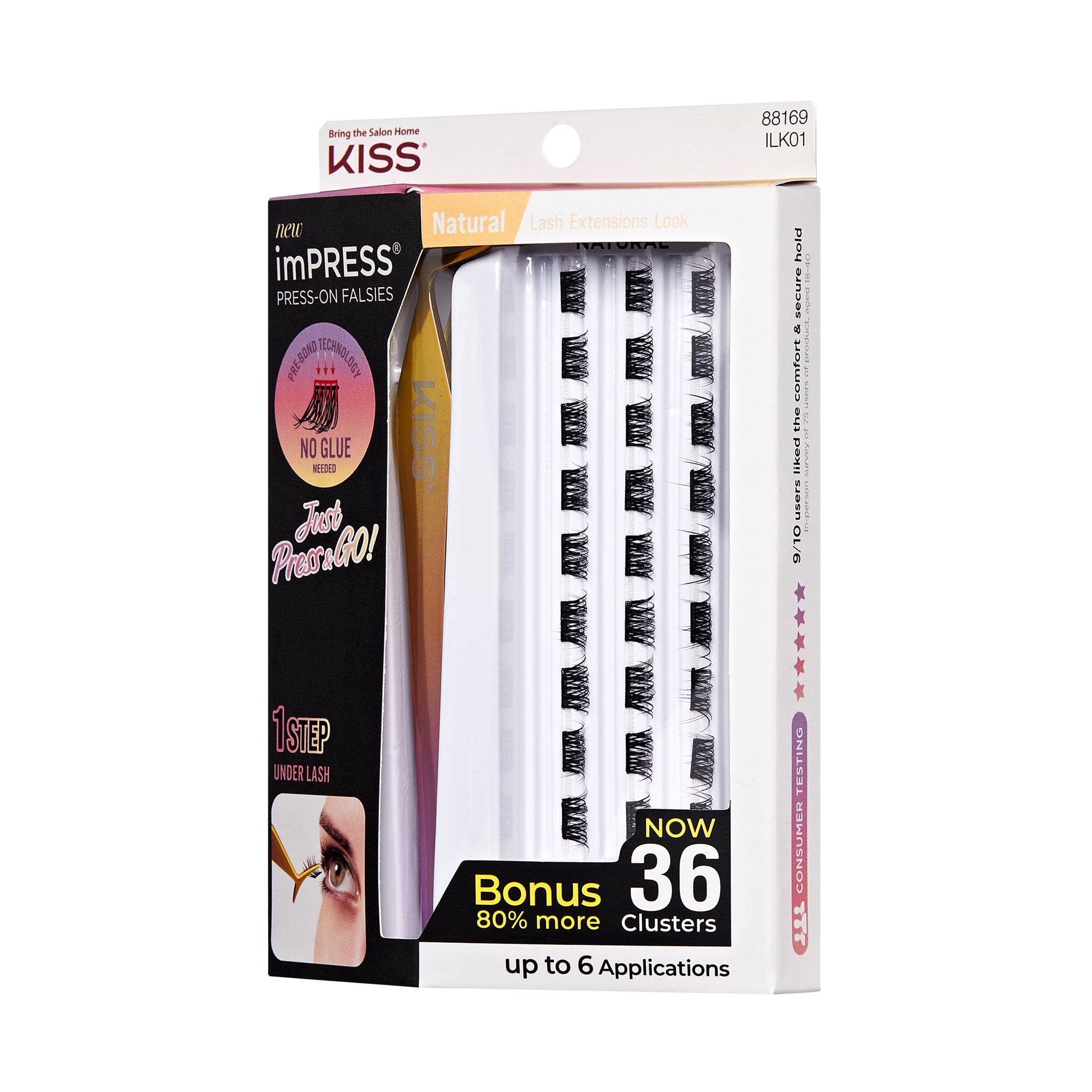 imPRESS Press-On Falsies Natural | BONUS PACK!