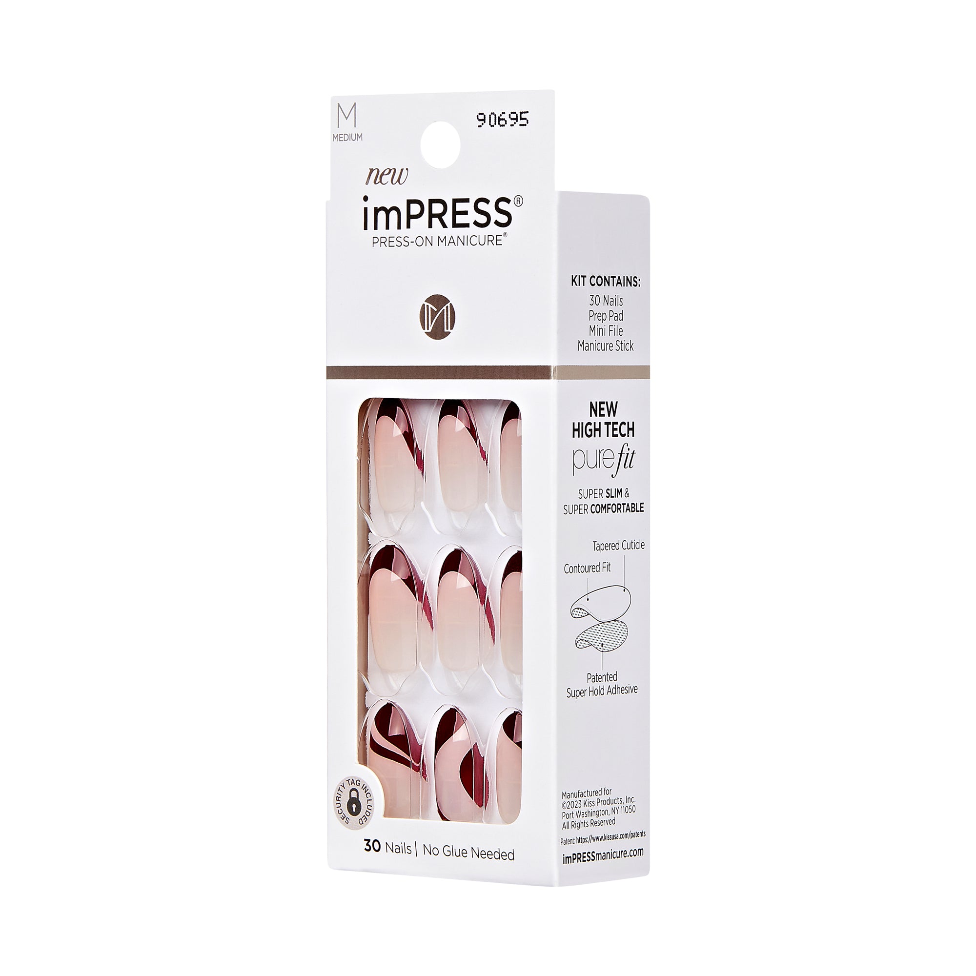 LANZAMIENTO! imPRESS Press-On Nails Medium - Vision
