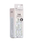 RE-STOCK! imPRESS Toenails - Lustre White