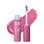 Labial Líquido Cremoso Butter Bomb Denouement 16 Ruby Kisses, el envase junto a una muestra del color