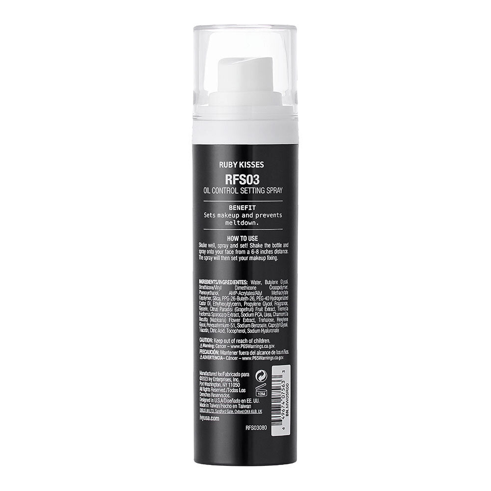 Fijador de Maquillaje Setting Spray - Ruby Kisses