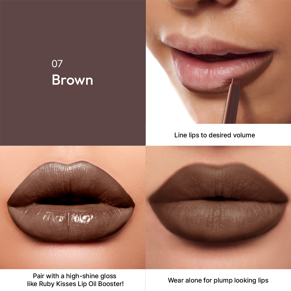 Delineador de Labios Plumping Lip Liner | 12 Tonos - Ruby Kisses