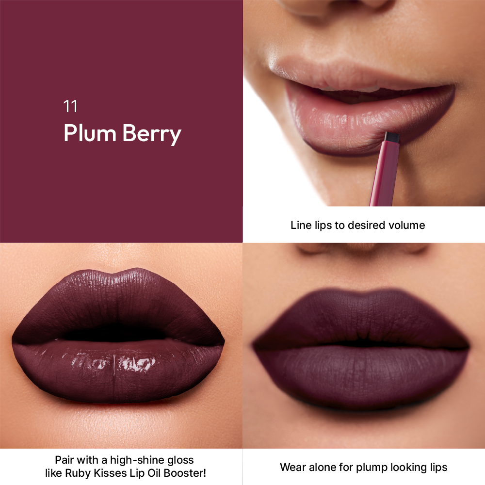 Delineador de Labios Plumping Lip Liner | 12 Tonos - Ruby Kisses