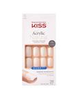 KISS SA Natural Wider Glue-On Nails - Rare (MAS ANCHAS!)_2