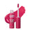 Labial Líquido Cremoso Butter Bomb Play Boy 17 Ruby Kisses, el envase junto a una muestra del color