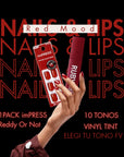 Nails & Lips: Red Mood