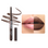 Delineador de Labios Plumping Lip Liner Brown 07 Ruby Kisses, el producto junto al tono aplicado en los labios